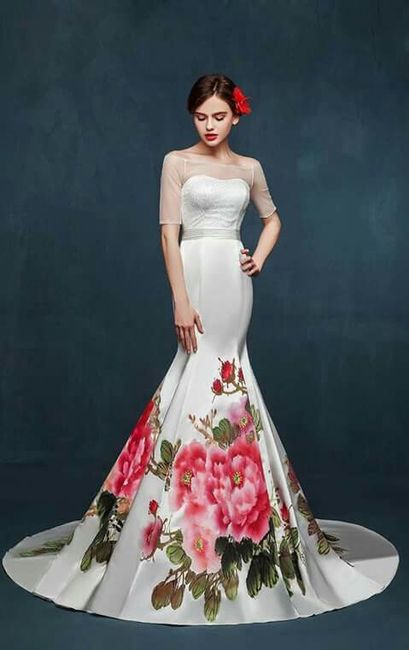 Vestidos bordados o pintados 10
