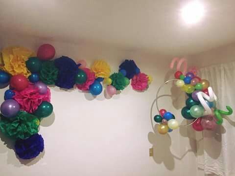 Aros con globos 18