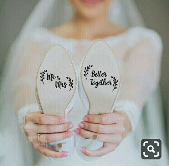 Ideas para agregar el Sr y Sra en su boda - 10