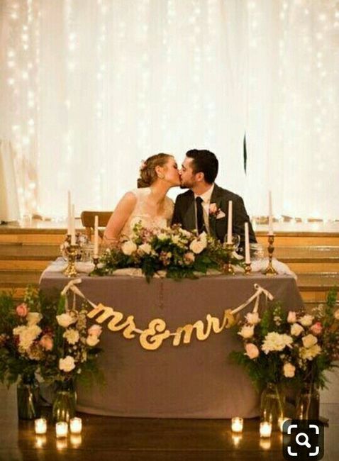Ideas para agregar el Sr y Sra en su boda - 17