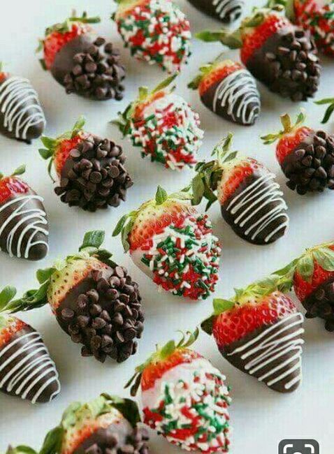 Fruta con chocolate 😋 - 5
