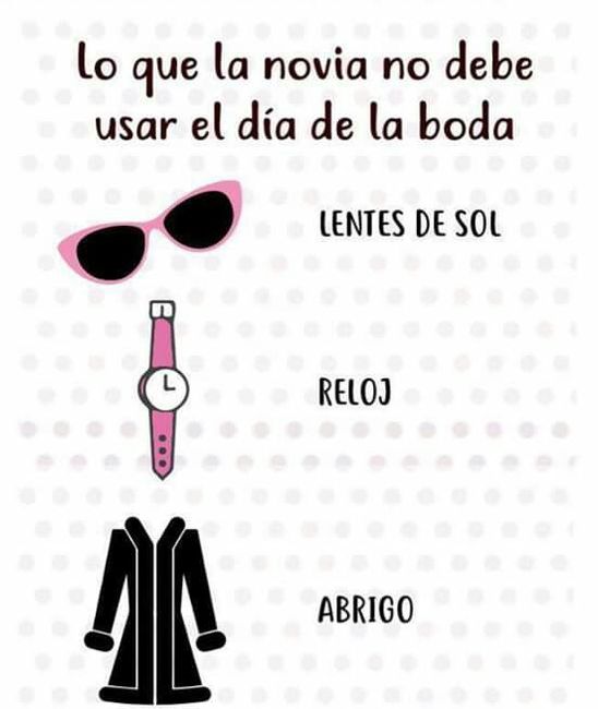 Cosas q debes saber para tu gran dia - 4
