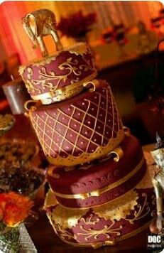 Pasteles oro con tinto - 8