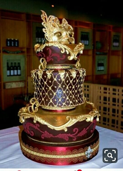 Pasteles oro con tinto - 11