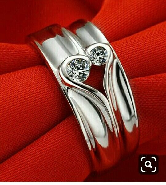 Anillos con corazón - 5