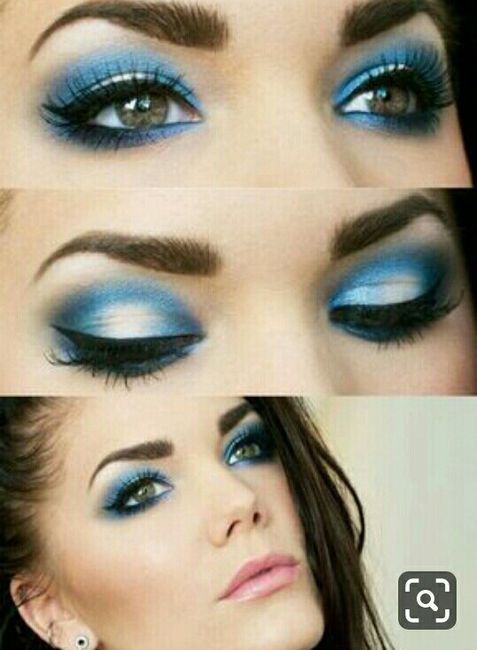 Maquillaje azul 5