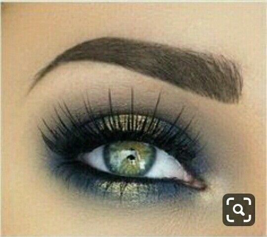 Maquillaje azul 6