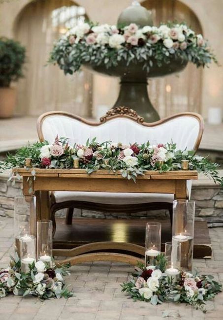 Ideas para decorar mesa de novios - 4