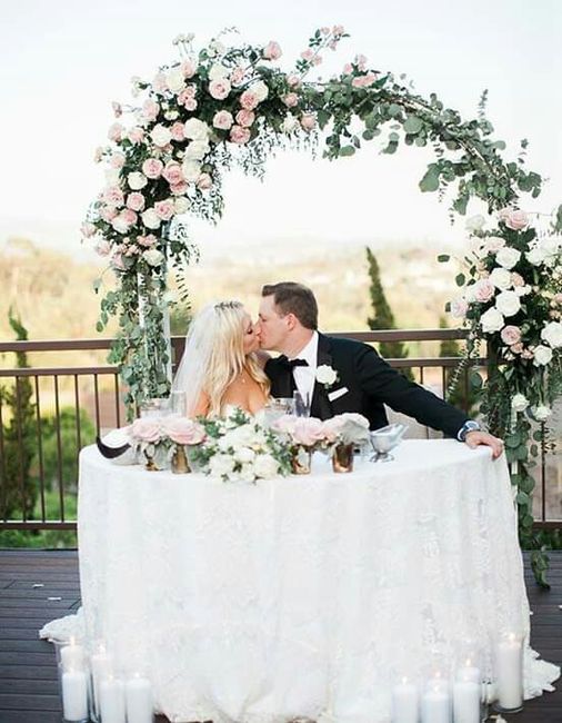 Ideas para decorar mesa de novios - 10