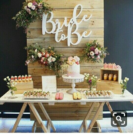 Mesa de postres para despedida de soltera 2
