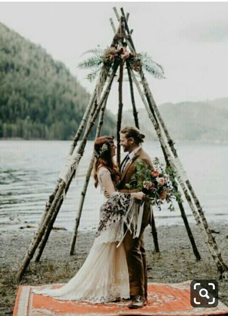 Tipi para boda boho - 4