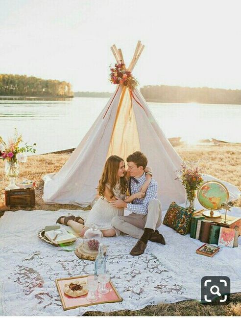 Tipi para boda boho - 6