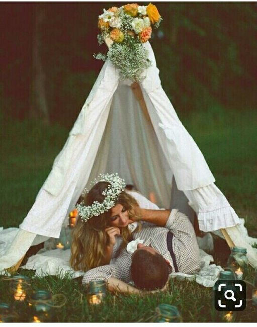 Tipi para boda boho - 8