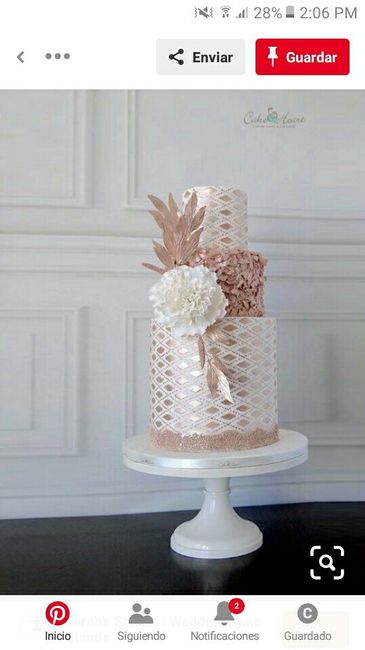 Pasteles oro rosa - 12