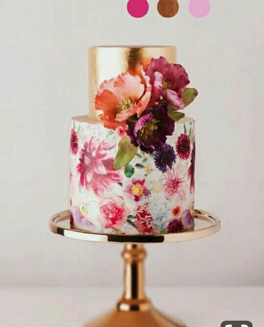 Pasteles con flores - 4