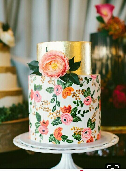 Pasteles con flores - 12