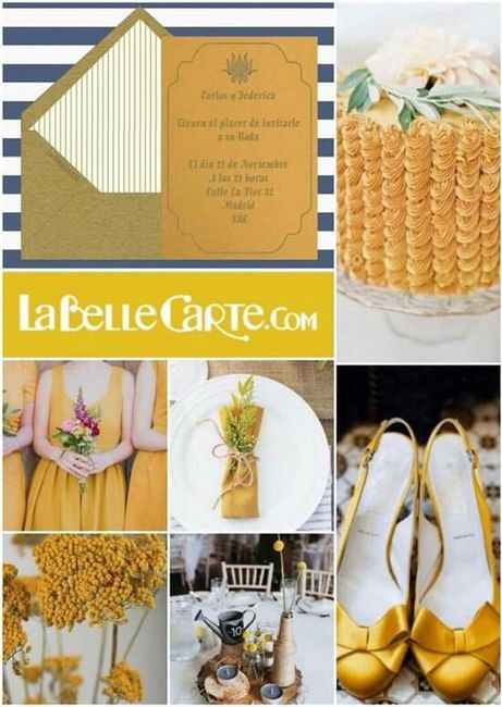 Boda en tonos mostaza - 9