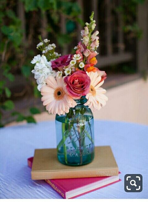 Centros de mesa coloridos - 24