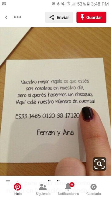 Mesa de regalos...buena idea o mala idea.? - 1