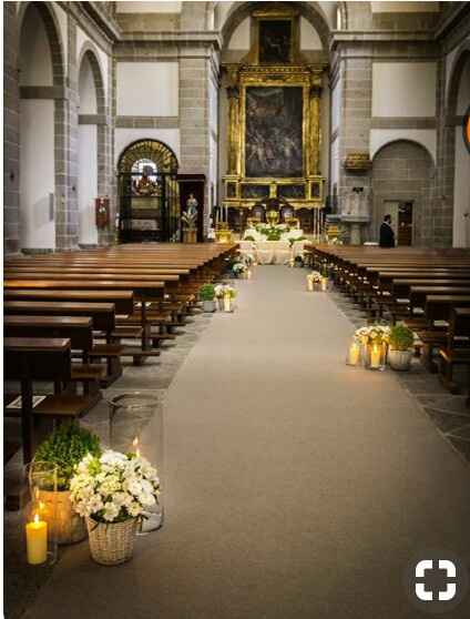 Velas en el pasillo de la iglesia! - 12