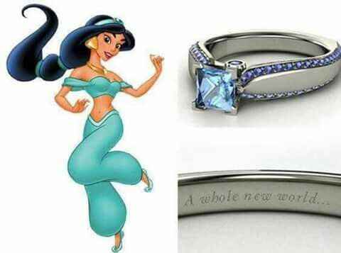 Anillos inspirados en princesas disney - 1