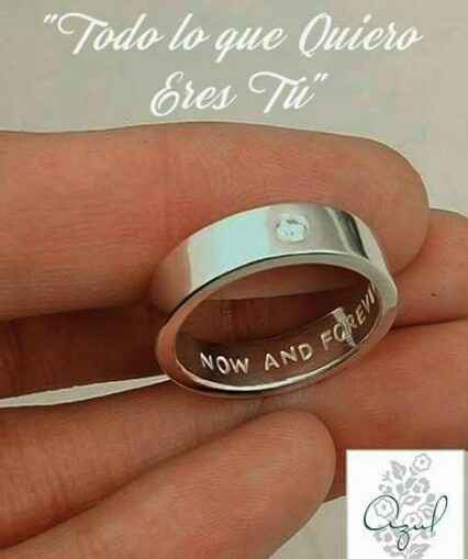 Qué grabar en los anillos?? - 3