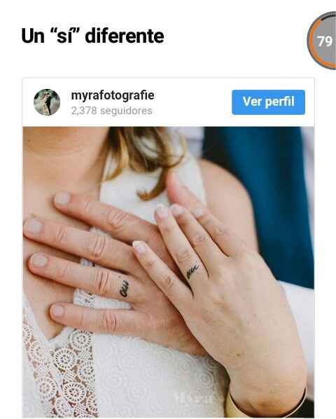 Cambiarían su anillo por un tatto? - 1