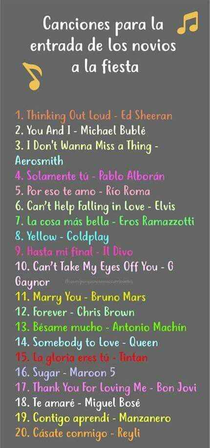 Cosas q debes saber para tu gran dia - 2
