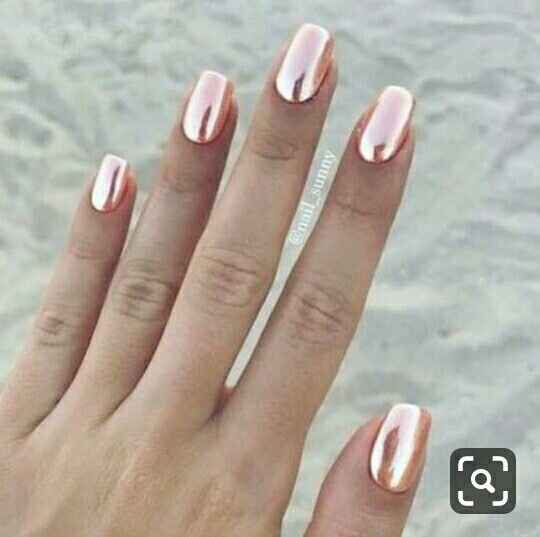 Uñas efecto espejo - 1
