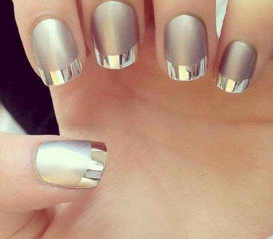 Uñas efecto espejo - 6