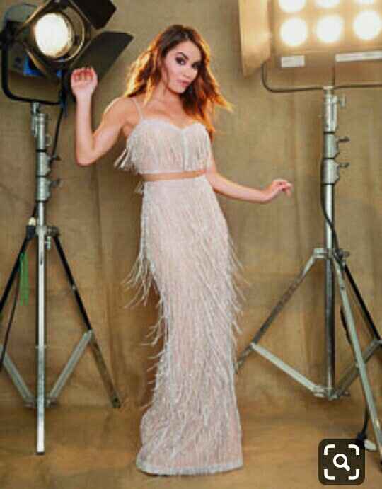 Vestido de novia con flequillos - 6