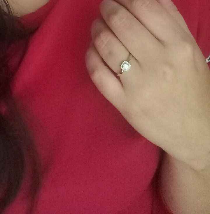 Si hubieras podido elegir el anillo de compromiso.. - 1