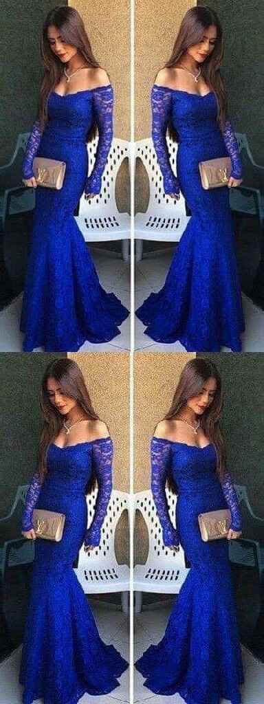 Damas en azul royal - 7