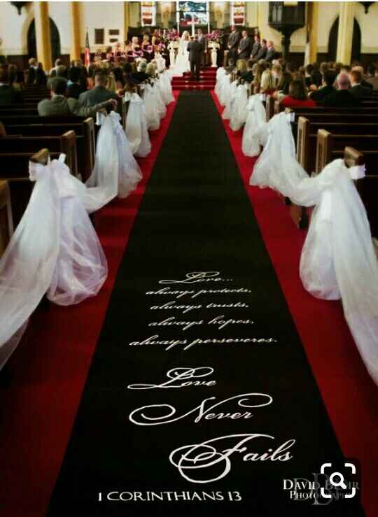 Alfombras para la iglesia - 1