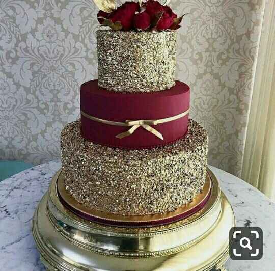 Pasteles oro con tinto - 7