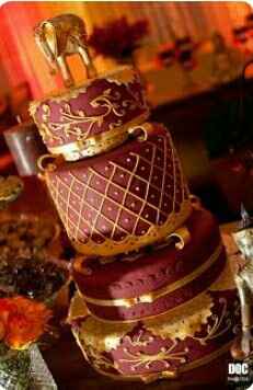 Pasteles oro con tinto - 8