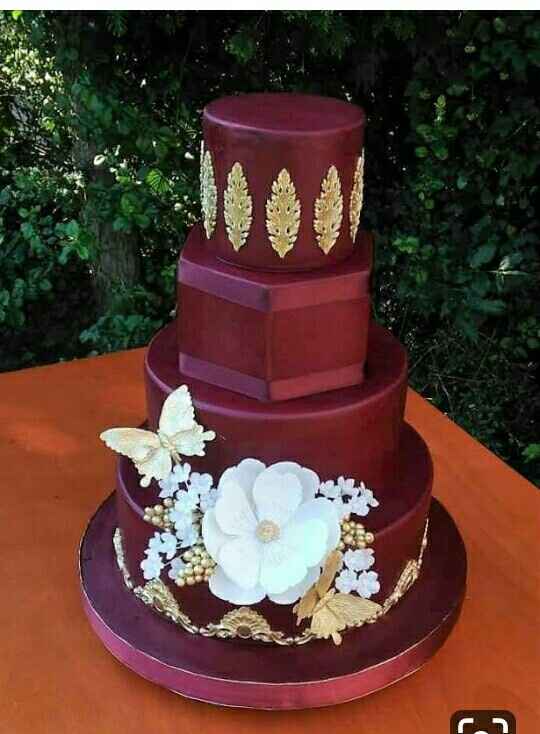 Pasteles oro con tinto - 10