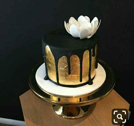 Pasteles oro con negro - 9