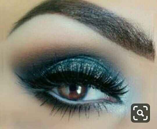 Maquillaje azul - 8
