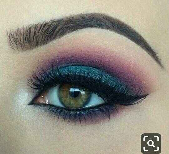 Maquillaje azul - 9