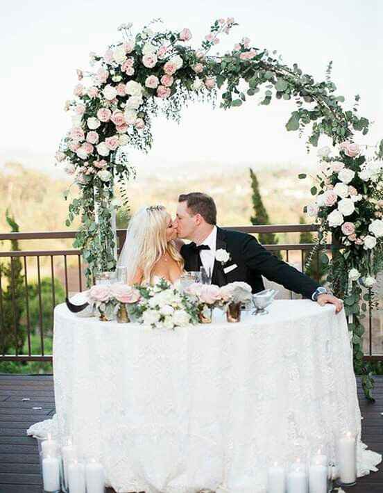 Ideas para decorar mesa de novios - 10