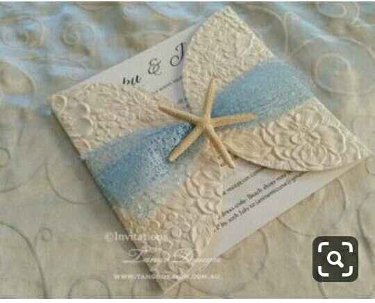 ideas para invitaciones boda en la playa - 2