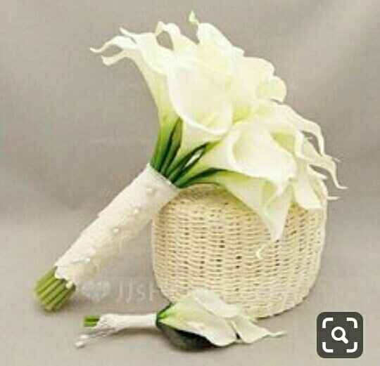 Ramo de novia de alcatraz - 1