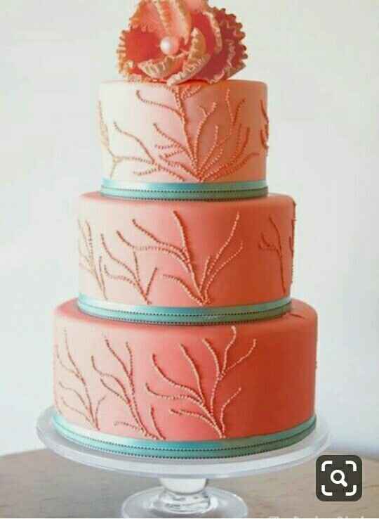 Decoración coral y aqua - 5