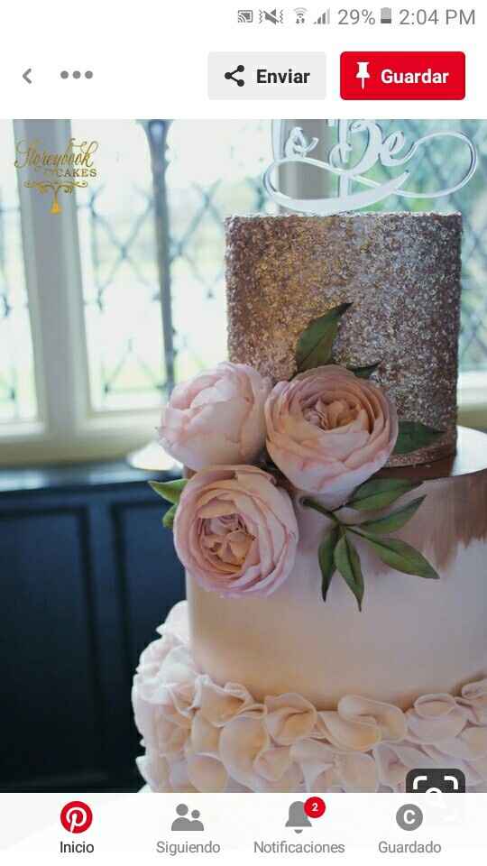 Pasteles oro rosa - 2