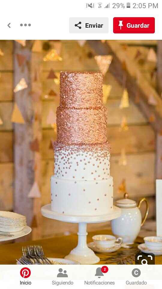 Pasteles oro rosa - 5