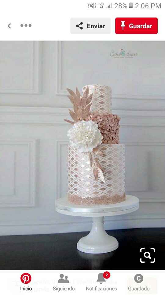 Pasteles oro rosa - 12