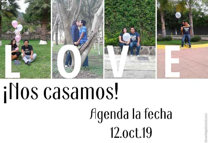 Mi save the date - 1