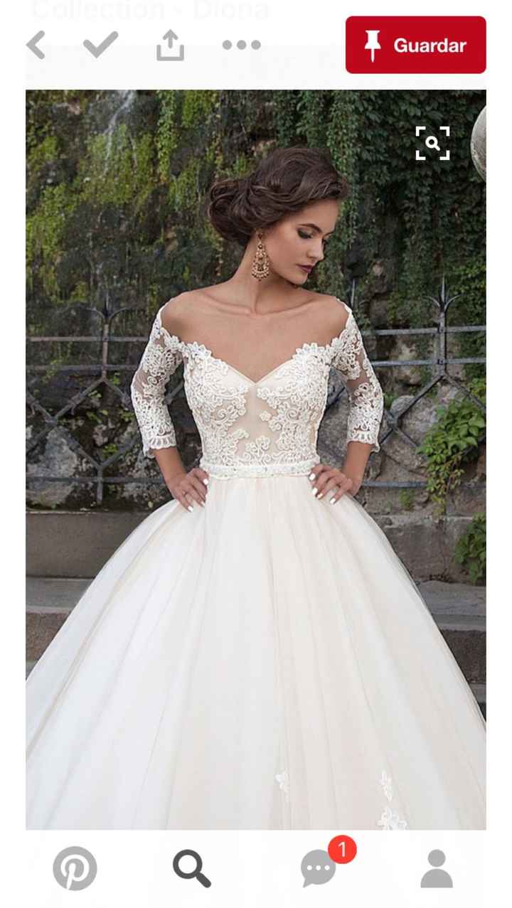 Vestidos de novia con mangas - 1