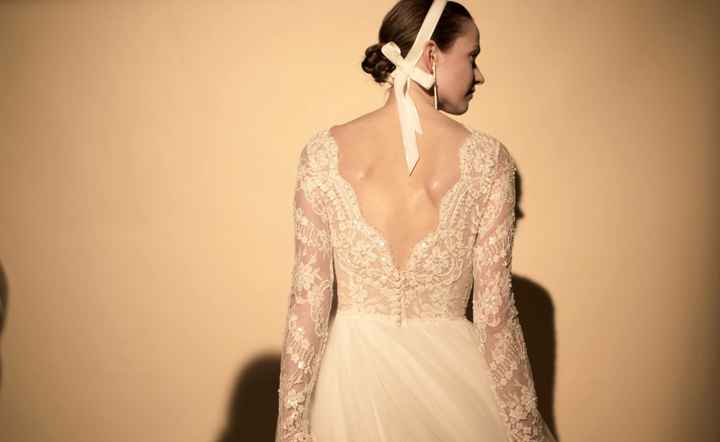 Vestidos de novia con mangas - 2